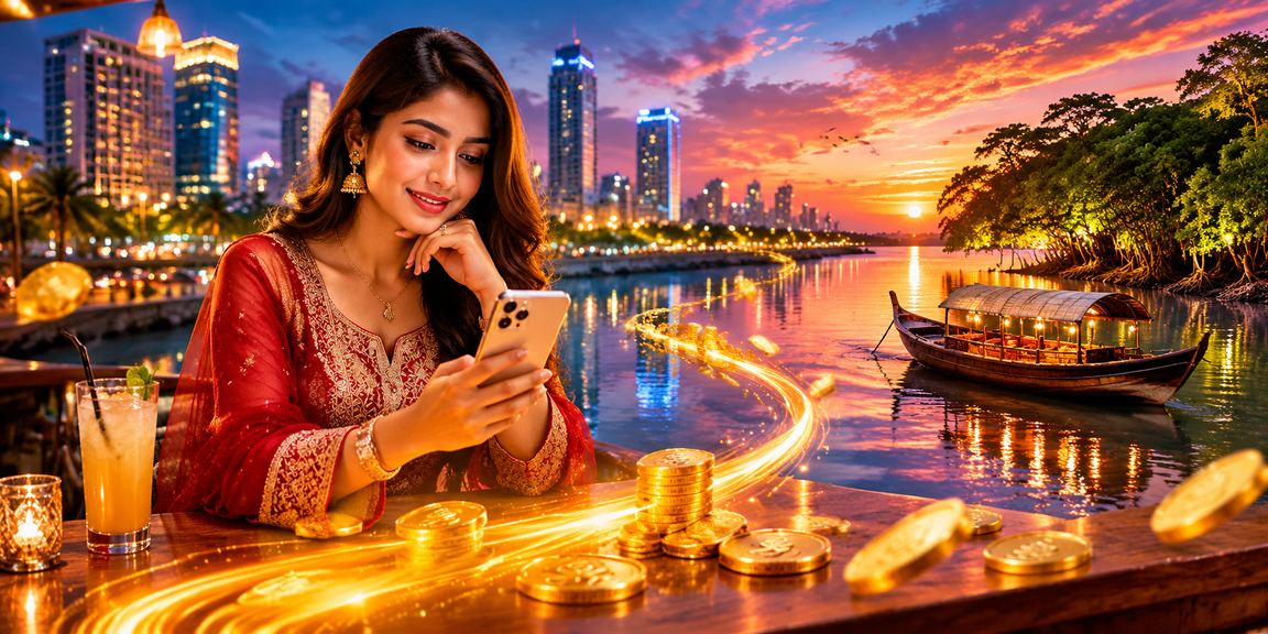 চট্টগ্রামে মোবাইল পেমেন্টের মাধ্যমে বাংলাদেশি নারী অনলাইন লেনদেন করছেন